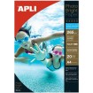 Papel Glossy Apli Foto Water Resistant A4 265 P/20 10123