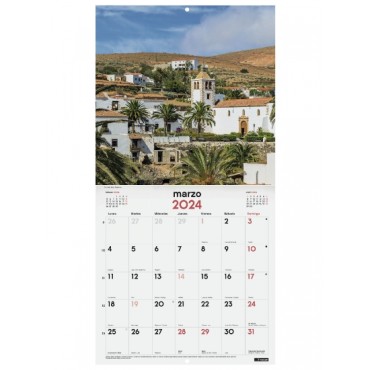 Calendario Pared Finocam 300x300 Pueblos Encantos 7803033