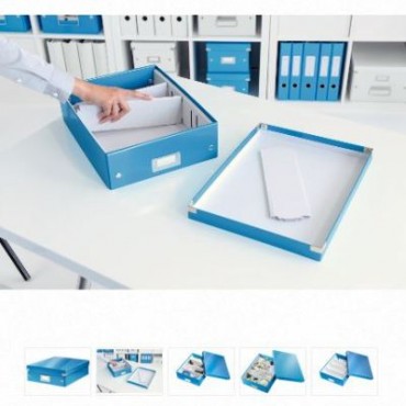Caja Organizadora Leitz Click & Store Mediana 6058 Azul