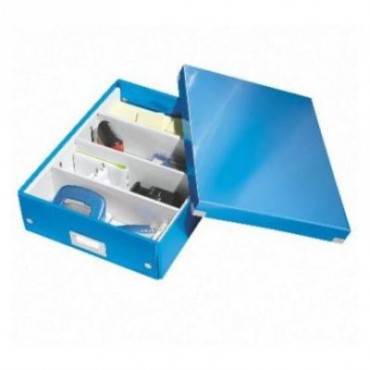 Caja Organizadora Leitz Click & Store Mediana 6058 Azul