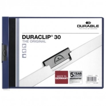Dossier Clip Durable Duraclip 2246 A4 30 Apaisado