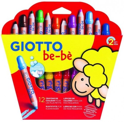 Giotto Bebé Maxi Crayons C/12 uds. Lápices Color Giotto F469700.