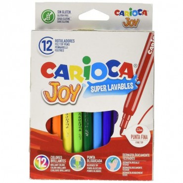 Rotulador Color Carioca Joy C/12 Cartón