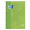 Bloc PD A4 80 C5 Oxford European Book 1 Verde Fluo 100430199