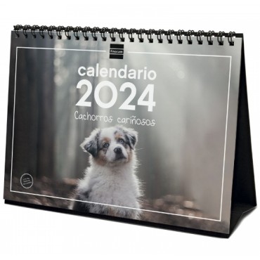 Calendario Mesa Finocam S 210x150 Imágenes Cachorros 780323722