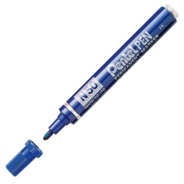 Rotulador Permanente Pentel N50 P/R 2 mm. Azul