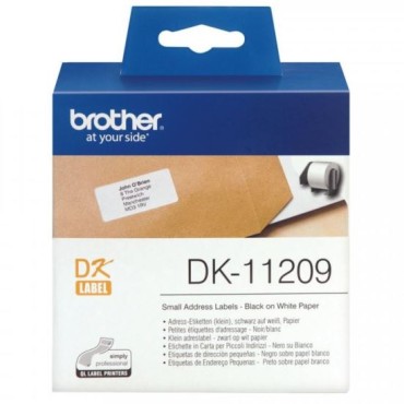 Etiqueta Impresora Brother DK11209 Dirección 29x62