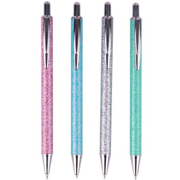 Bolígrafo Metal Glitter Apli 18686 Glitter Pen