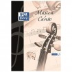 Bloc Música A4 24 h.Oxford Musica-Canto 100105244