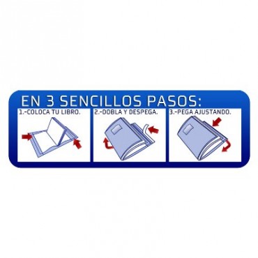 Forro Libros Ajustable Office Box 280 mms.